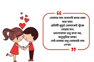 Love Shayari Bangla 